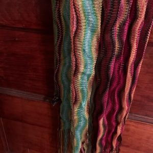 THESE ITEMS WERE BOTH SOLD. Missoni sash/scarves multi color print  NWOT.